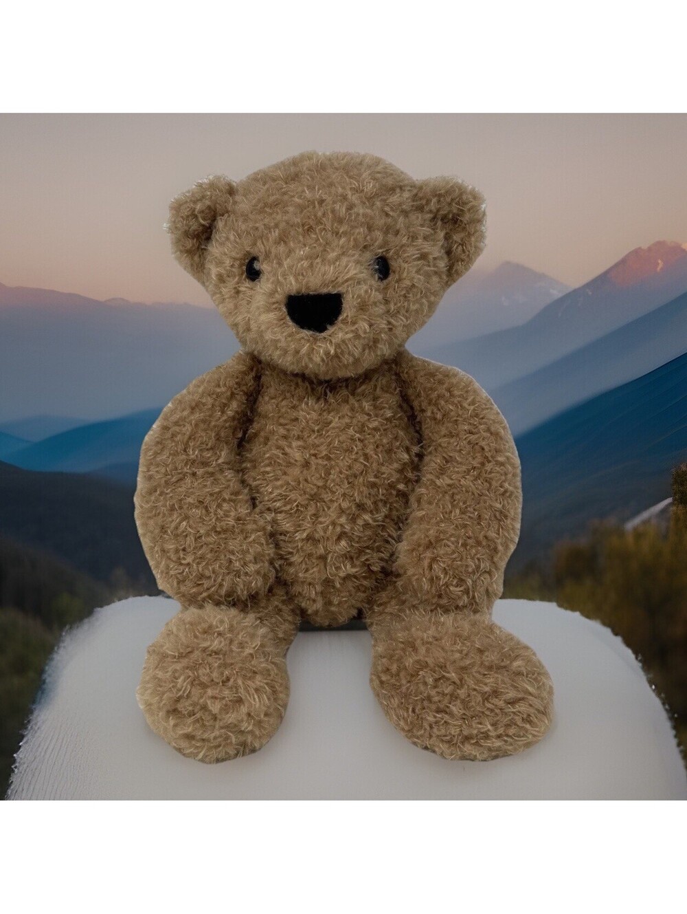 Jellycat Theodore Bear Medium Plush THE2B Curly Brown Teddy Stuffed Animal NWT